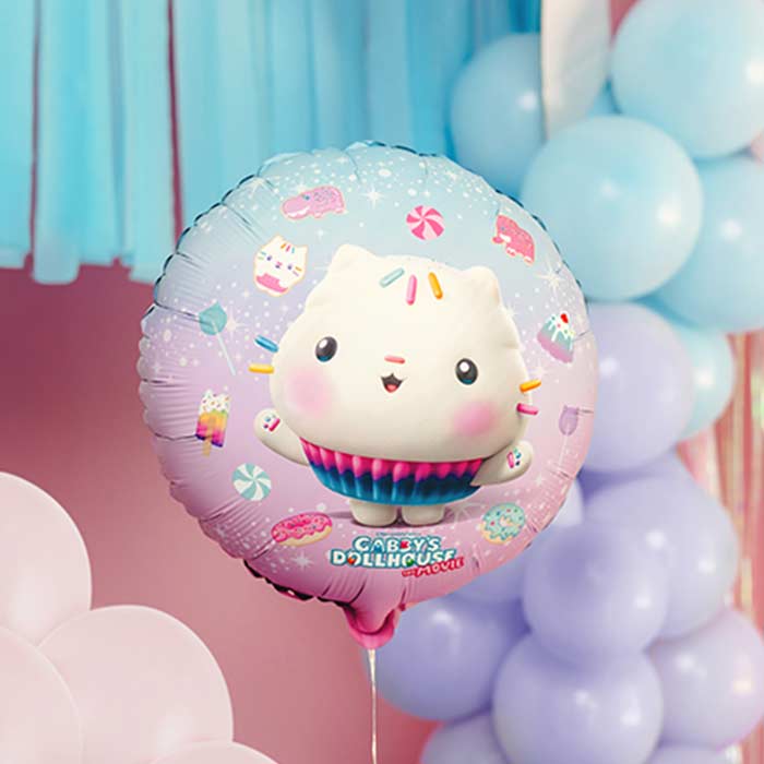 Cakey Foil Balloon (Gabby Dollhouse) 18 Inch