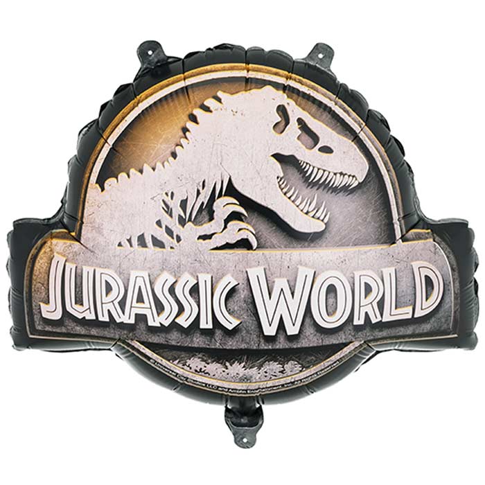Jurassic World Logo Foil Balloon 45x37 cm | Party Save Smile