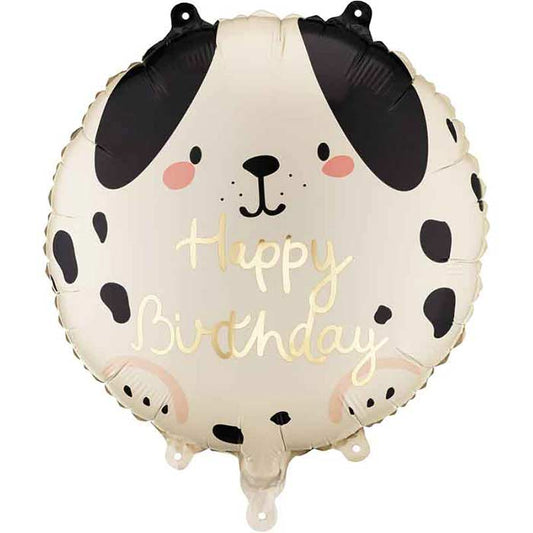 Spotty Dog Happy Birthday Foil Balloon 18 Inches | Party Save Smile