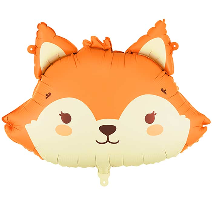 Fox Head Foil Balloon 57x42 cm | Party Save Smile