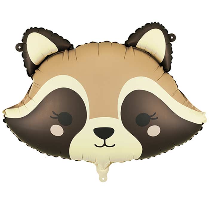 Raccoon Foil Balloon 59x39 cm | Party Save Smile