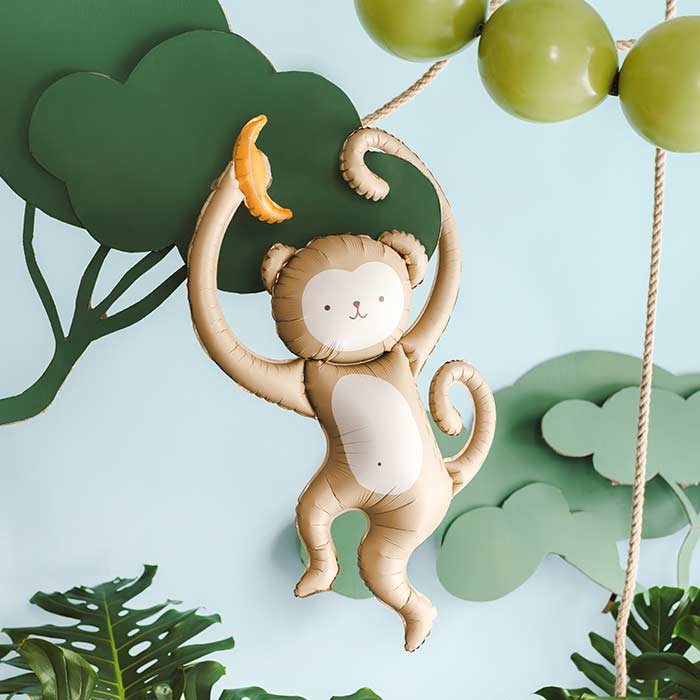 Monkey Foil Balloon 51x88 cm