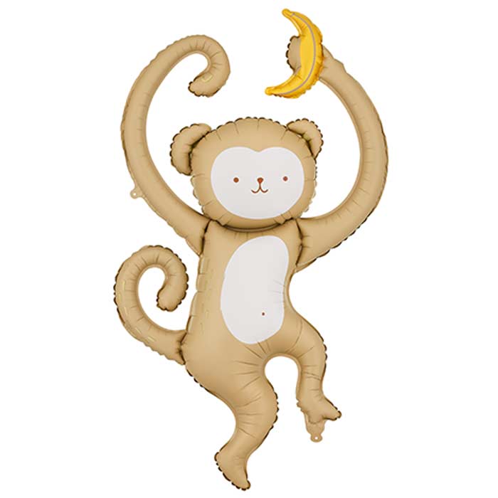 Monkey Foil Balloon 51x88 cm | Party Save Smile