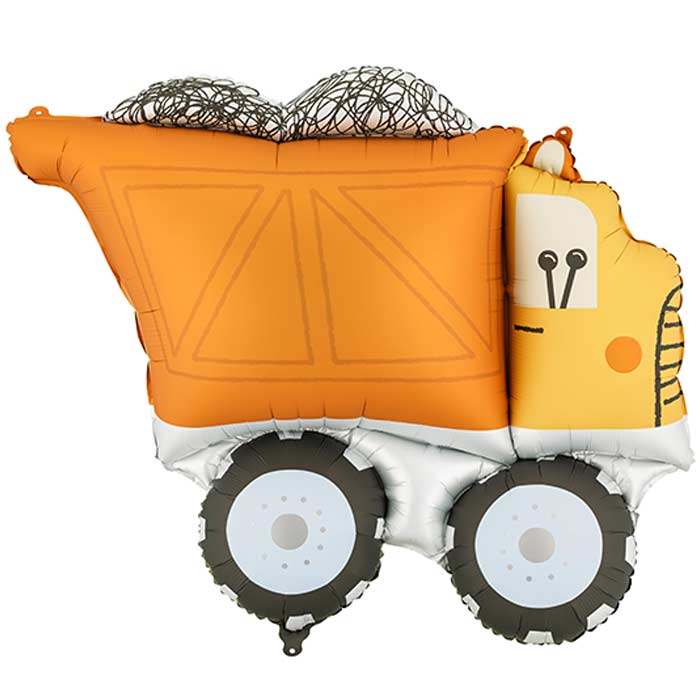 Dump Truck Foil Balloon | Party Save Smile