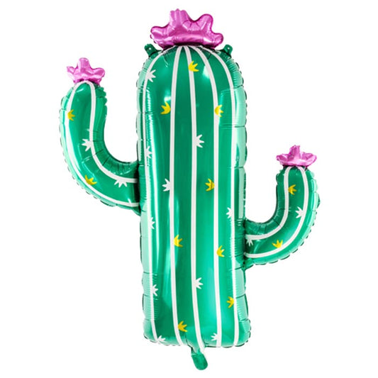 Cactus Desert Shaped 33 Inch Foil Balloon | Party Save Smile