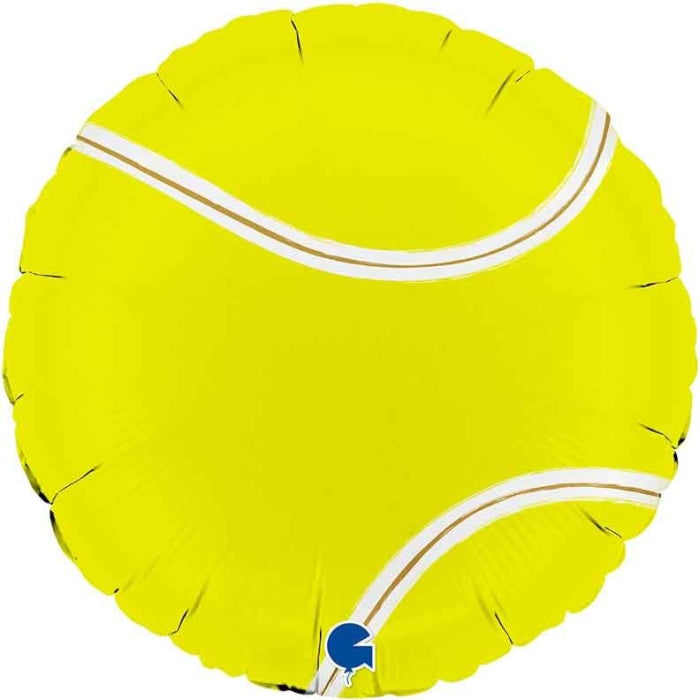 Tennis Ball Foil Balloon 18 inches