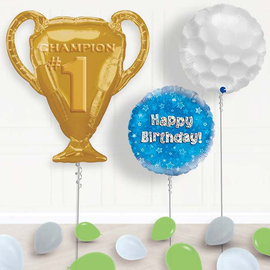 Golf Birthday Balloons Display in a Box Gift - Happy Birthday | Party Save Smile