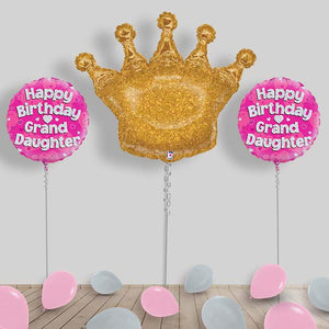 Happy Birthday Grandaughter Balloons Package