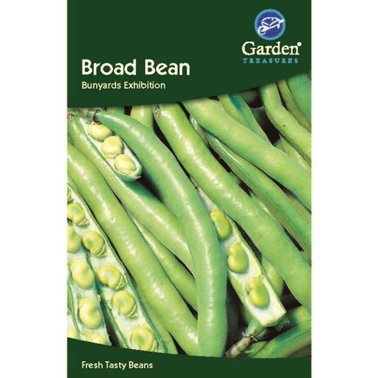 Broad Bean Bunyards Exhibition Seeds | Party Save Smile