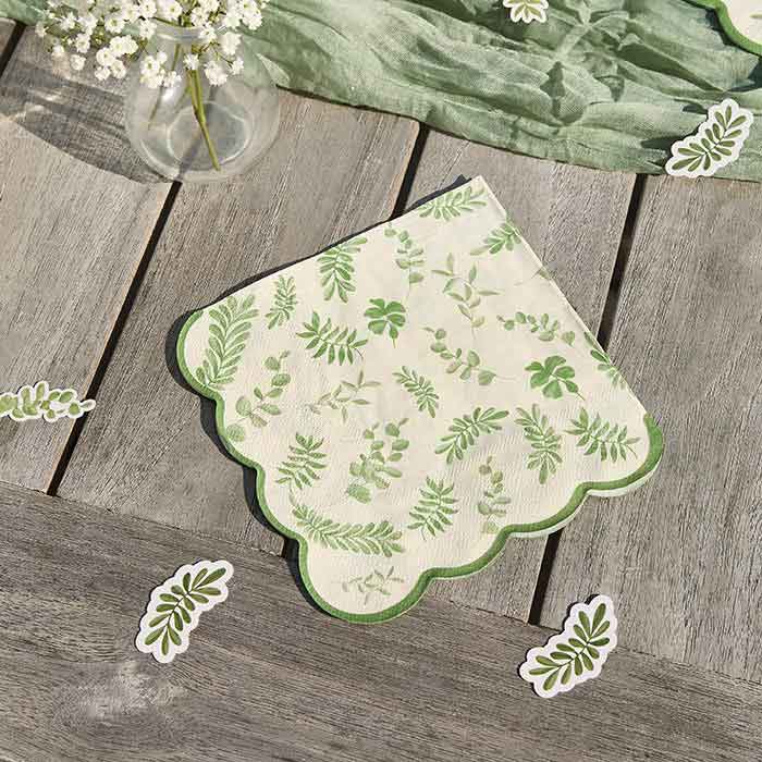 Botanical Paper Napkins - Pack of 16