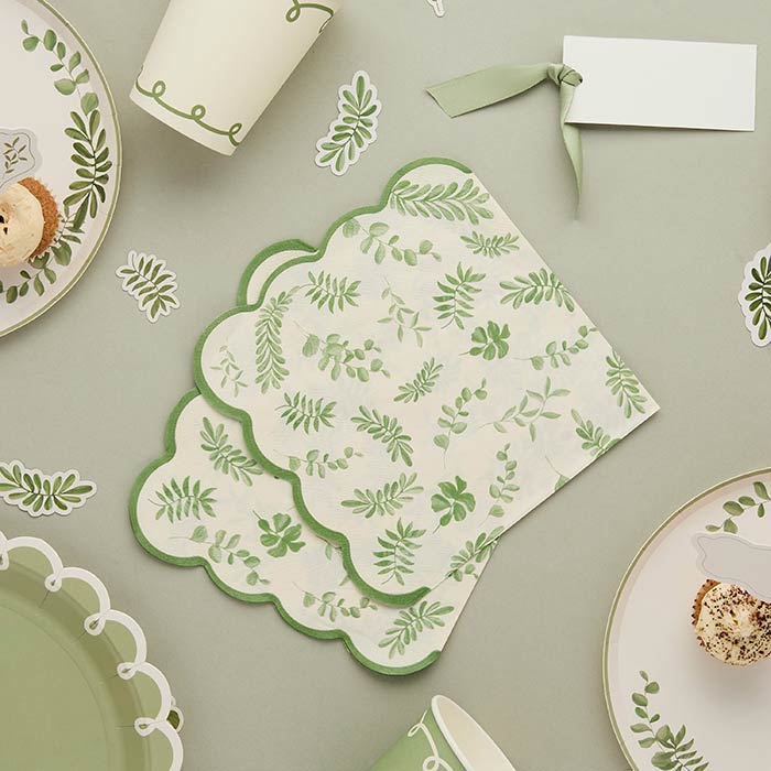 Botanical Paper Napkins - Pack of 16 | Party Save Smile