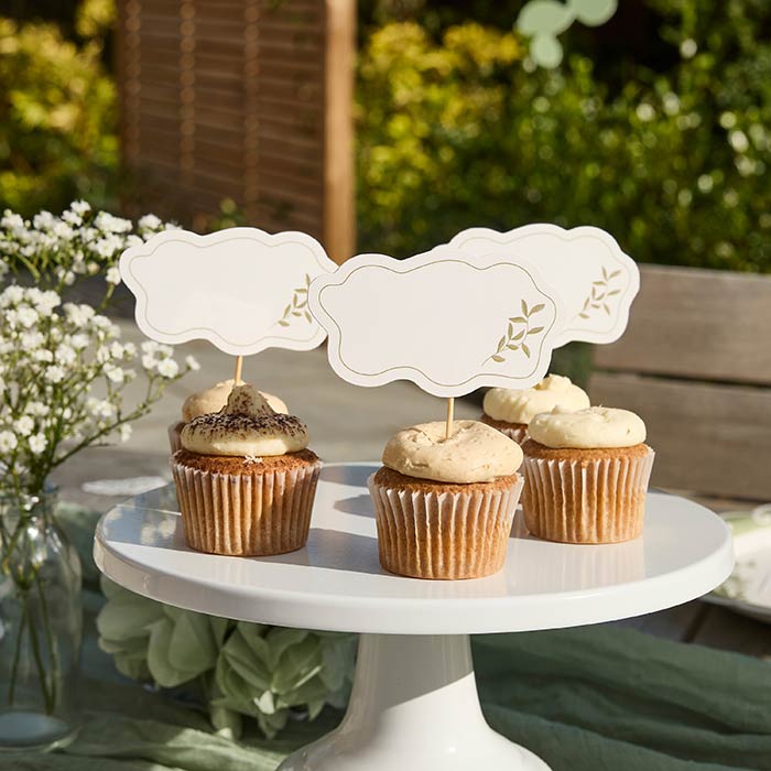 Botanical Party Food Picks - Pack of 12 | Party Save Smile