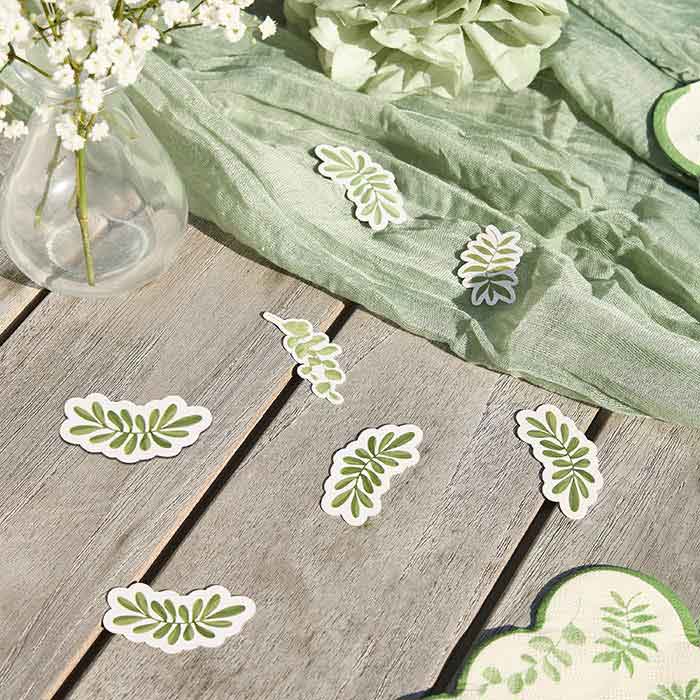 Botanical Party Confetti Table Scatter Decoration 14 grams
