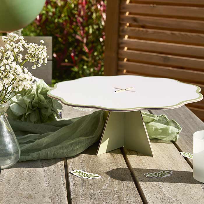 Botanical Party Card Cake Stand | Party Save Smile