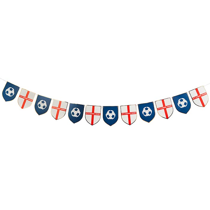 Come on England Bunting Flag Banner 2.5 Metres