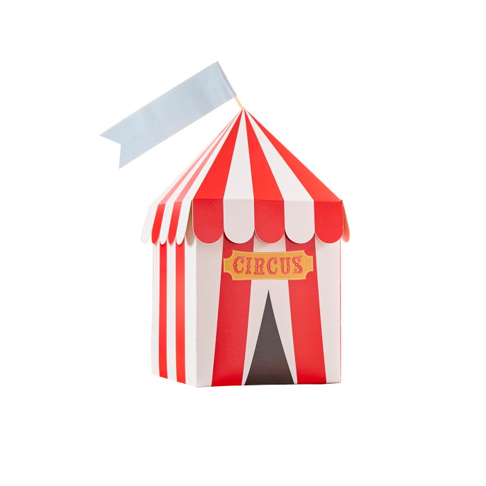 Circus Party Boxes Personalisable - Pack of 4