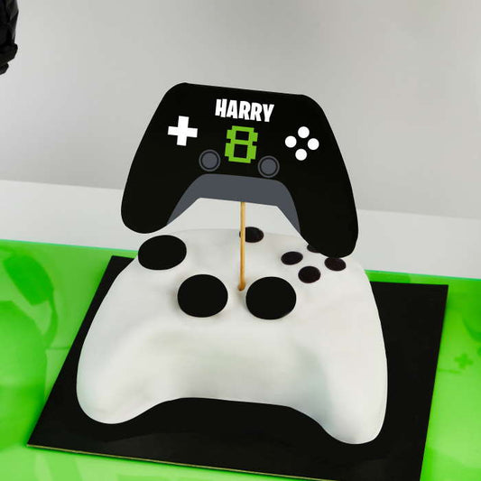 Game Controller Cake Toppers & Sticker Sheets