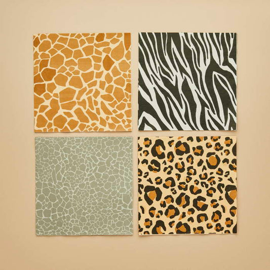 Safari Animal Print Napkins