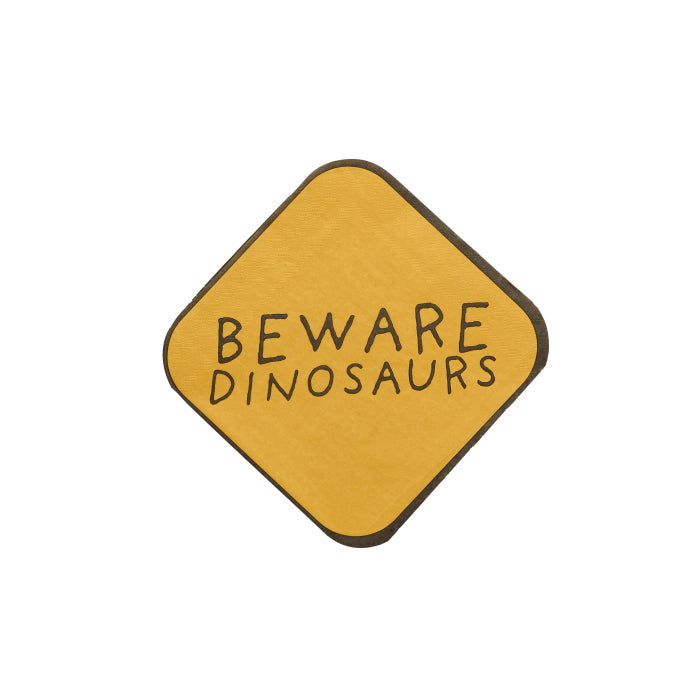 Beware Dinosaurs Paper Napkins - Pack of 16