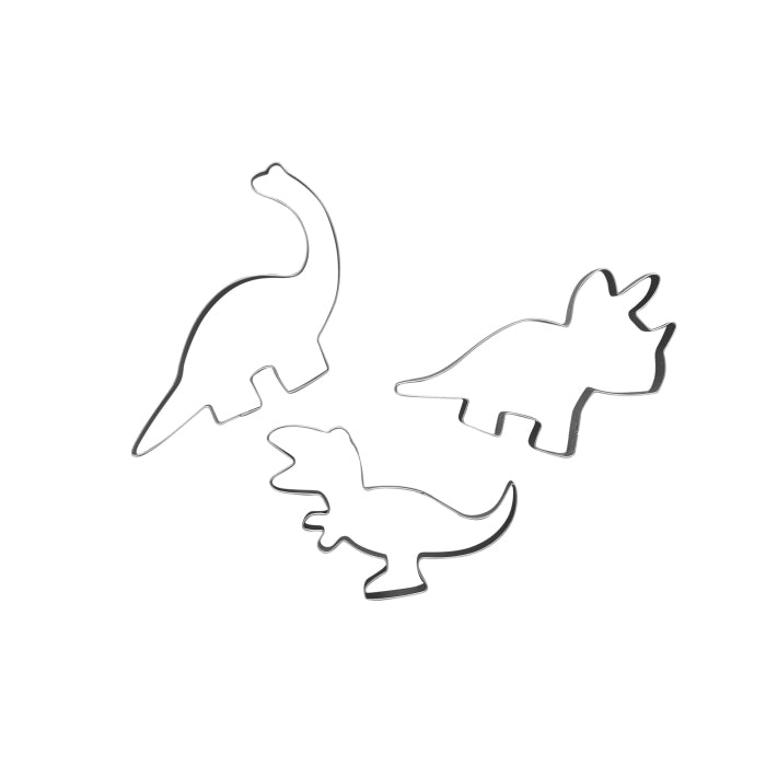 Dinosaur Cookie Cutters Pack of 3