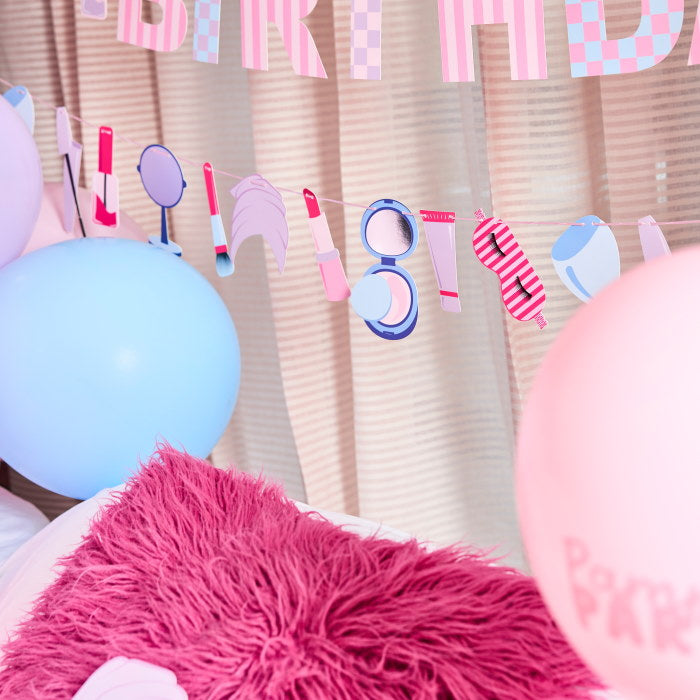 Pamper Party Garland Banner 2 metres