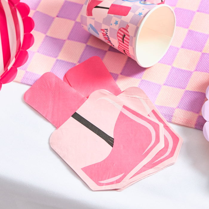 Pamper Party Nail Varnish Napkins - Pack of 16