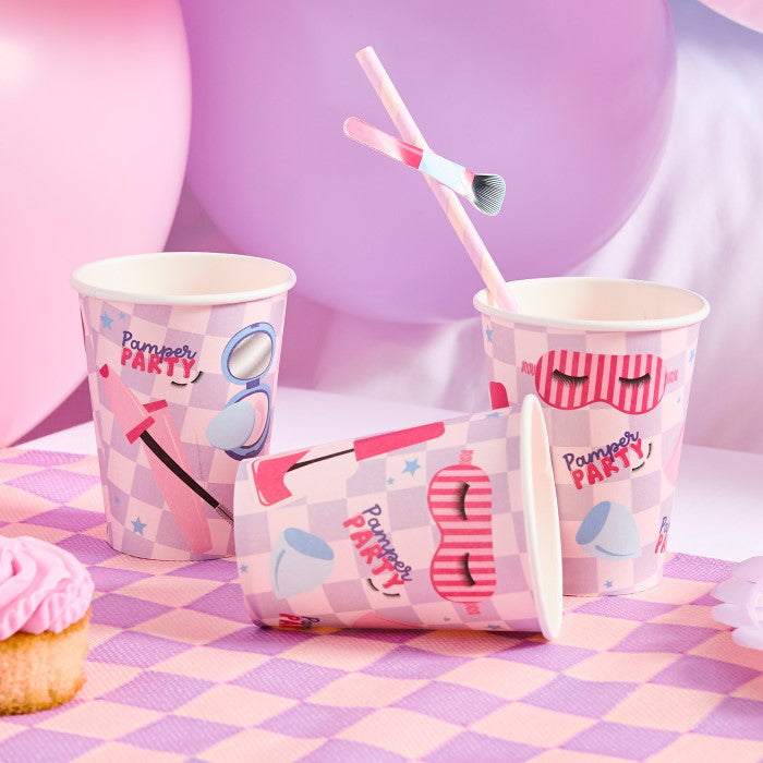 Pamper Party Paper Cups Pack of 8