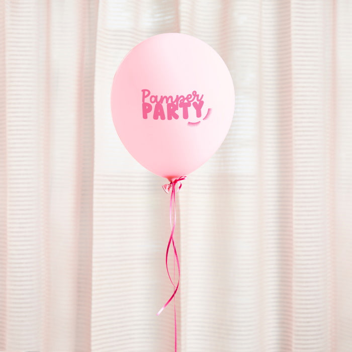 Pamper Party Latex Balloons - Pack of 5