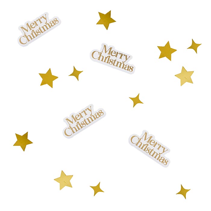 Merry Christmas Table Confetti Scatter Decoration 10 grams