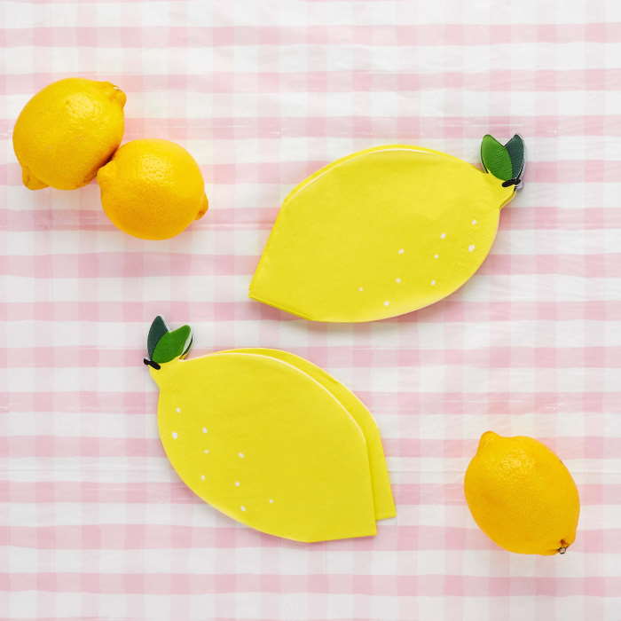 Lemon Party Pack with Decorations