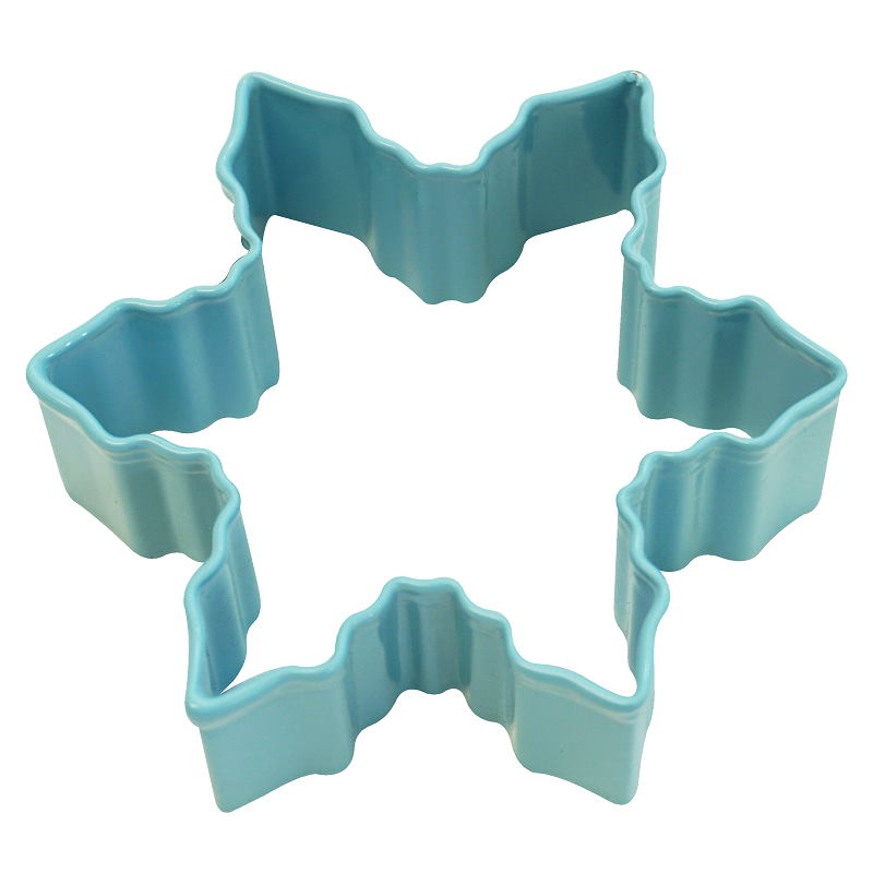 Small Blue Snowflake Shaped Cookie Cutter 7cm | Party Save Smile