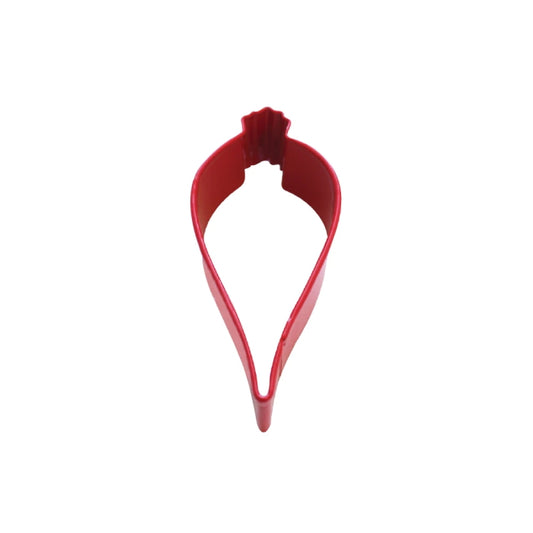 Teardrop Bauble Shaped Cookie Cutter: Christmas Biscuit Cutter | Party Save Smile