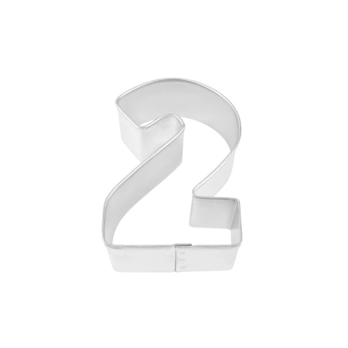 Number 2 Shaped Cookie Cutter: Biscuit Cutter 7cm | Party Save Smile