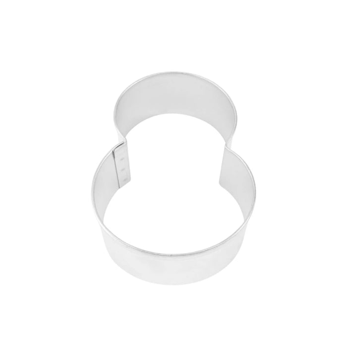 Number 8 Shaped Cookie Cutter: Biscuit Cutter 7cm | Party Save Smile