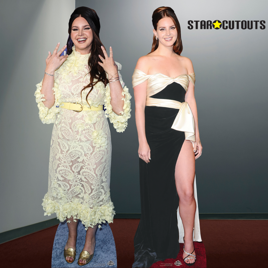 Lana Del Rey Cardboard Cut Out Height 171cm with Mini