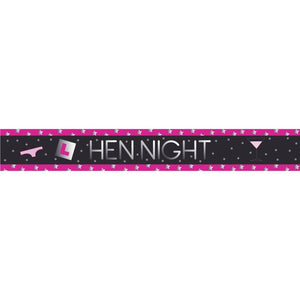 Hen Do Foil Banners 2.7 metres