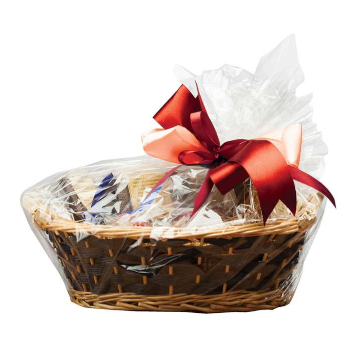 Cellophane Bags for Hampers and Baskets - Pack of 6 | Party Save Smile