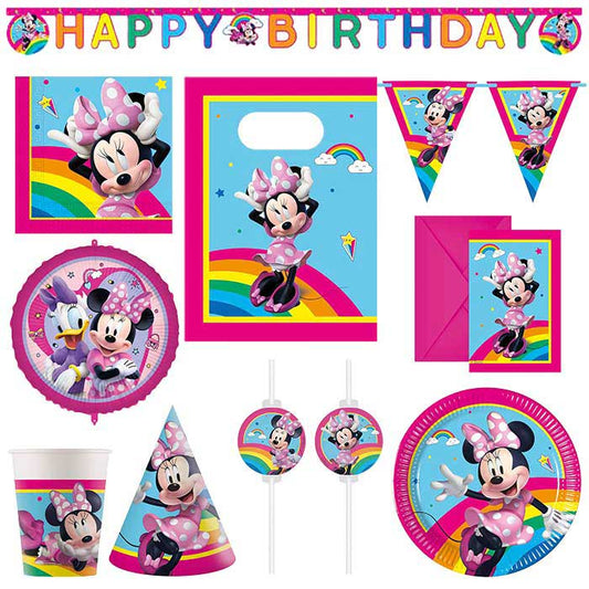 Minnie Mouse Party Supplies, Decorations, Banners, Balloons and Party Bags