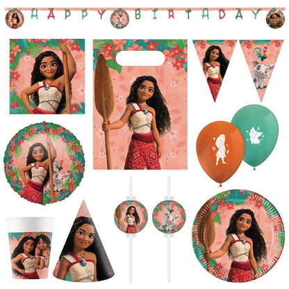 Moana Party Supplies, Decorations, Banners, Balloons and Party Bags