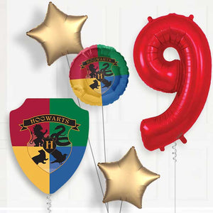 Harry Potter Crest 9th Birthday Balloon Package