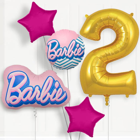 Barbie 2nd Birthday Balloon Package | Party Save Smile