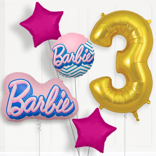 Barbie 3rd Birthday Balloon Package | Party Save Smile