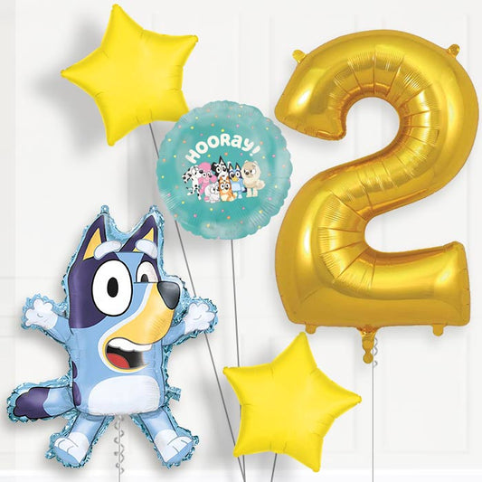 Bluey 2nd Birthday Balloon Package | Party Save Smile