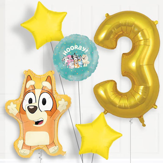 Bingo 3rd Birthday Balloon Package | Party Save Smile