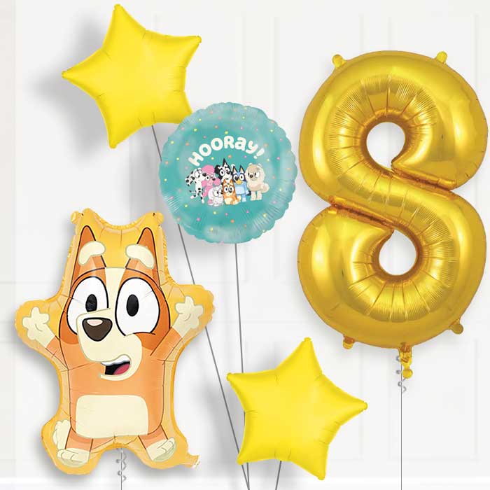 Bingo 8th Birthday Balloon Package | Party Save Smile