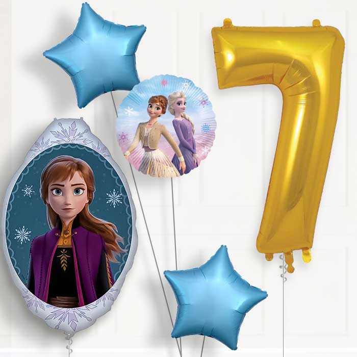 Frozen Anna 7th Birthday Balloon Package | Party Save Smile