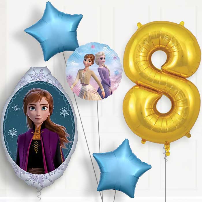 Frozen Anna 8th Birthday Balloon Package | Party Save Smile