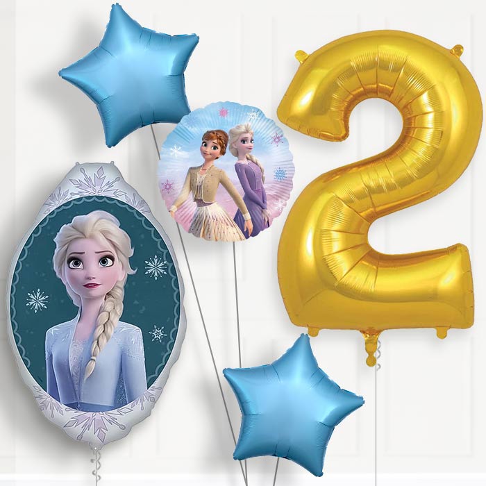Frozen Elsa 2nd Birthday Balloon Package | Party Save Smile