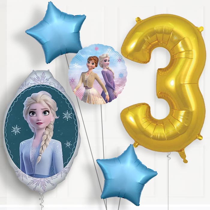 Frozen Elsa 3rd Birthday Balloon Package | Party Save Smile