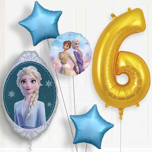 Frozen Elsa 6th Birthday Balloon Package | Party Save Smile